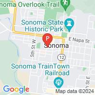 View Map of 696 Third St W,Sonoma,CA,95476